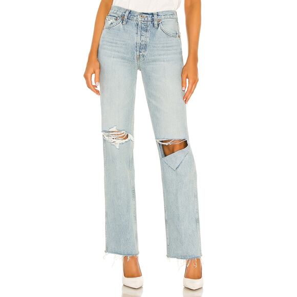 Re/Done Originals '90s' High Rise Loose Denim Jean Size 26